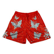 Ric Flair Red Chalk Line Shorts