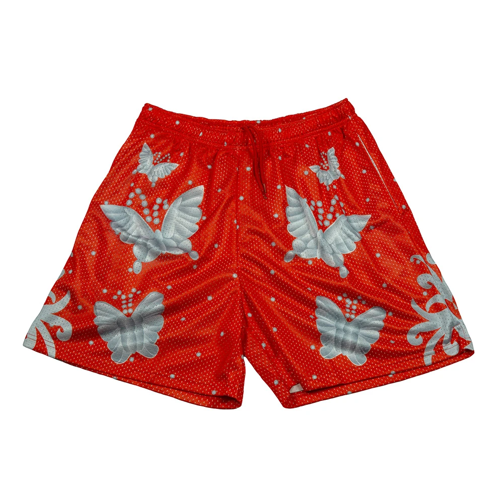 Ric Flair Red Chalk Line Shorts Pro Wrestling Fandom