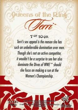 2003 WWE Aggression (Fleer) (Queens of the Ring) Terri (No.7) | Pro