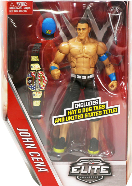 John Cena - WWE Elite WrestleMania 40 WWE Toy Wrestling Action Figure by  Mattel!