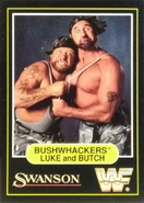1991 Swanson WWF Bushwhackers