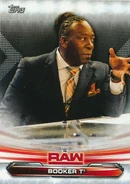 2019 WWE Raw Wrestling Cards (Topps) Booker T (No.11)