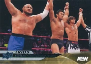 2025 AEW (Upper Deck) Samoa Joe-Hook-Katsuyori Shibata (No.87)