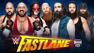 Braun Strowman, Luke Harper & Erick Rowan vs. Ryback, Big Show & Kane