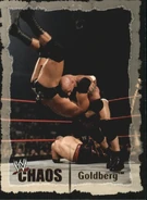 2004 WWE Chaos (Fleer) Goldberg (No.9)