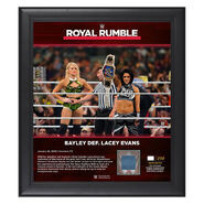 Bayley Royal Rumble 2020 15x17 Limited Edition Plaque