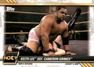 2021 WWE NXT (Topps) Keith Lee-Cameron Grimes (No.54)