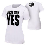 Daniel Bryan Just Say Yes T-Shirt womens