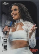 2020 WWE Chrome Trading Cards (Topps) Zelina Vega (No.68)