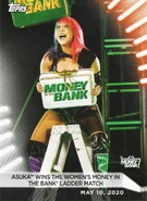 2021 WWE Women's Division Trading Cards (Topps) Asuka (No.15)