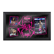AJ Lee Longest Reigning Divas Champion Signed Commemorative Plaque