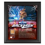 Ronda Rousey Backlash 2022 15x17 Commemorative Plaque