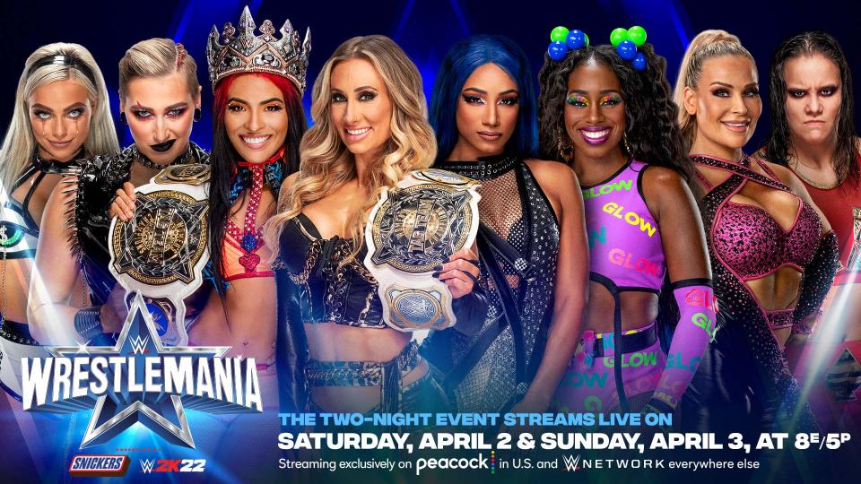 WrestleMania 38 Fatal Four Way Tag Team Match Pro Wrestling Fandom