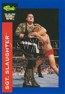 1991 WWF Classic Superstars Cards Sgt. Slaughter (No.26)