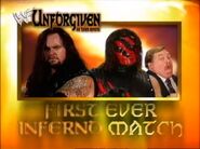 The Undertaker vs. Kane w/Paul Bearer in an Inferno Match