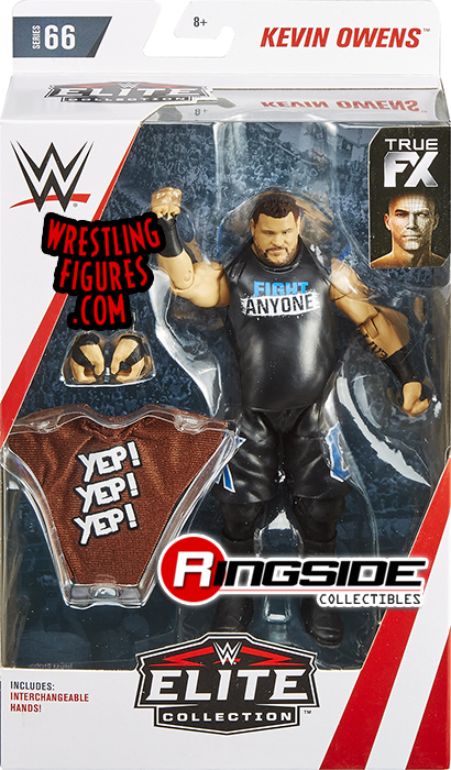 Kevin Owens - WWE Elite Survivor Series 2023 WWE Toy Wrestling Action  Figure by Mattel!