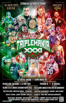 TripleManía XXXI Tijuana poster