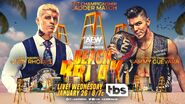 Cody Rhodes (c) vs. Sammy Guevara (c) in a Ladder match for the undisputed AEW TNT Championship