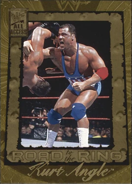 2002 WWF All Access (Fleer) Kurt Angle 91