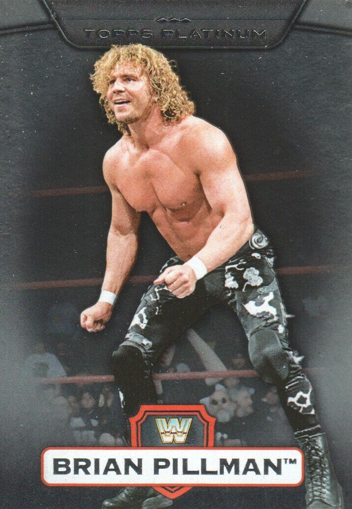 TOPPS WWE WCW 4 FLYING BRIAN PILLMAN WRESTLING CARDS FROM