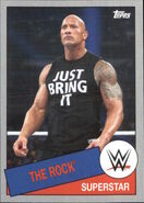 2015 WWE Heritage Wrestling Cards (Topps) The Rock (No.86)