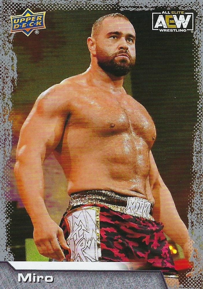 2022 AEW (Upper Deck) Miro (No.45), Pro Wrestling