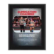 Asuka Elimination Chamber 2018 10 x 13 Commemorative Photo Plaque