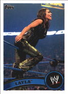 2011 WWE (Topps) Layla 58