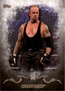 2016 Topps WWE Undisputed Wrestling Cards Undertaker 38
