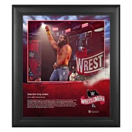 WrestleMania 36 Elias 15 x 17 Limited Edition Plaque