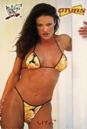 2002 WWF Divas Magazine Set 1 Lita (No.3)