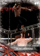 2017 WWE Road to WrestleMania Trading Cards (Topps) Dean Ambrose (No.2)