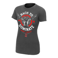 "Back to Dominate" Women's Authentic T-Shirt