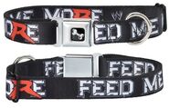 Ryback "Feed Me More" Dog Collar