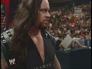 Undertaker viewing Kane VS. Ken Shamrock (10.5.98)