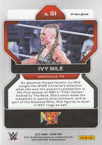 2022 WWE (Panini Prizm) Ivy Nile (No.184) | Pro Wrestling | Fandom