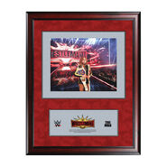 Becky Lynch WrestleMania 35 16 x 19 Ring Canvas Print Plaque