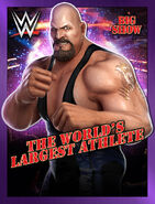WWE Champions Poster - 025 BigShowBlueCamo