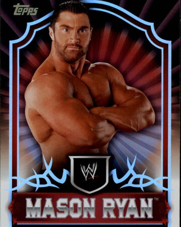 2011 Topps Wwe Classic Wrestling Mason Ryan No 44 Pro Wrestling Fandom