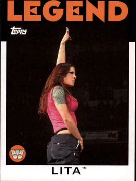 2016 WWE Heritage Wrestling Cards (Topps) Lita 89