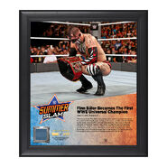 Finn Bálor SummerSlam 2016 15 x 17 Framed Plaque w Ring Canvas