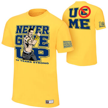 John cena yellow shirt deals