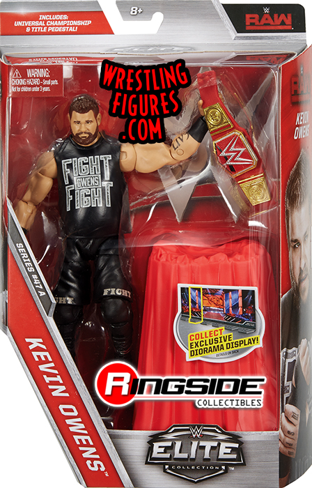 Kevin Owens - WWE Elite Survivor Series 2023 WWE Toy Wrestling Action  Figure by Mattel!