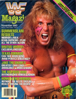 WWF Magazine 1990年9月号 WWF Magazine September 1990 HULK HOGAN Hulkamania Vintage