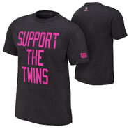 The Bellas "Support The Twins" Courage Conquer Cure T-Shirt