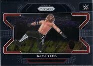 2022 WWE (Panini Prizm) AJ Styles (No.7)