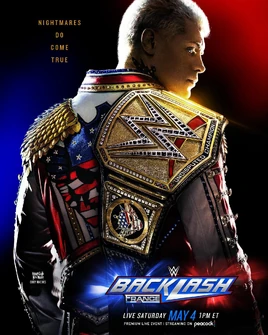 Backlash 2024 poster