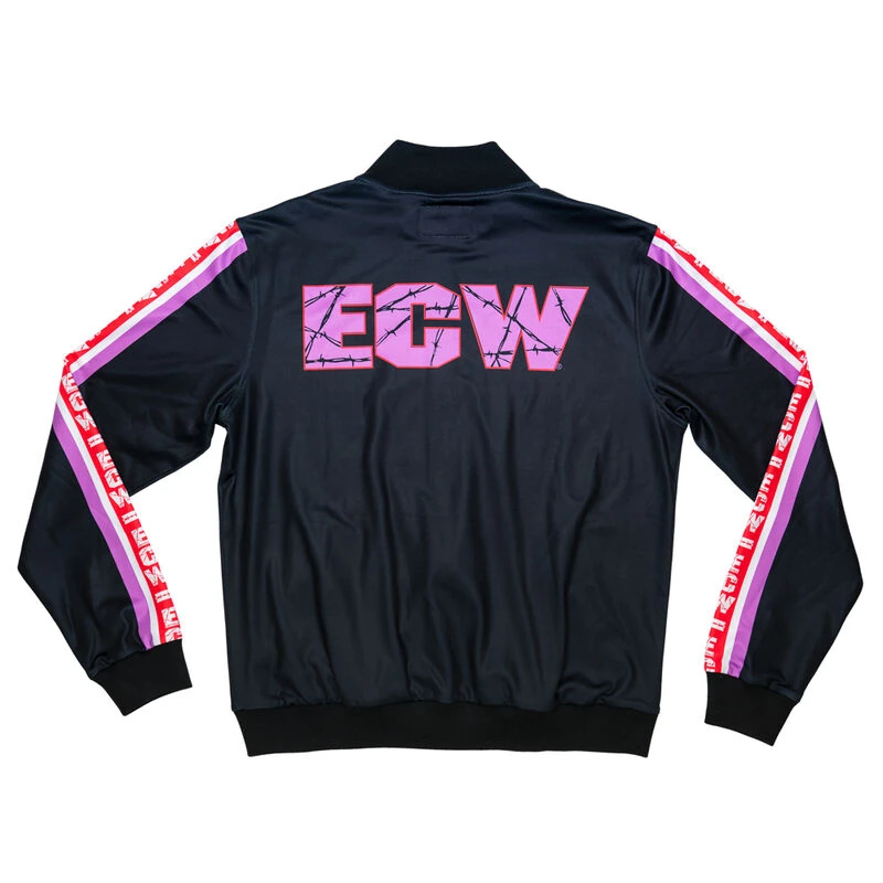 ECW Chalk Line Track Jacket Pro Wrestling Fandom