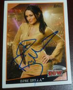 2009 WWE (Topps) Brie Bella (No.77)