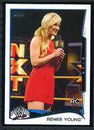 2014 WWE (Topps) Renee Young 83